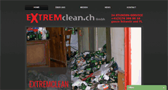 Desktop Screenshot of extremclean.ch